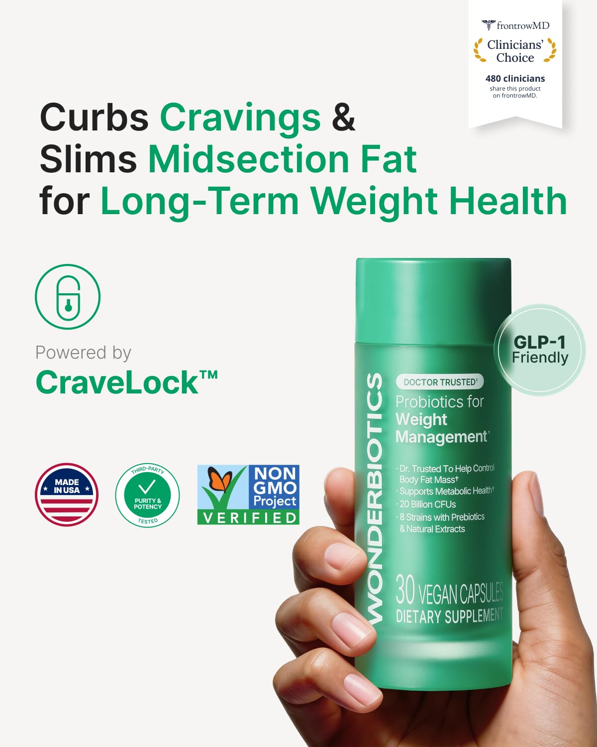 Weight Management Probiotics for GLP-1 Support and Berberine

