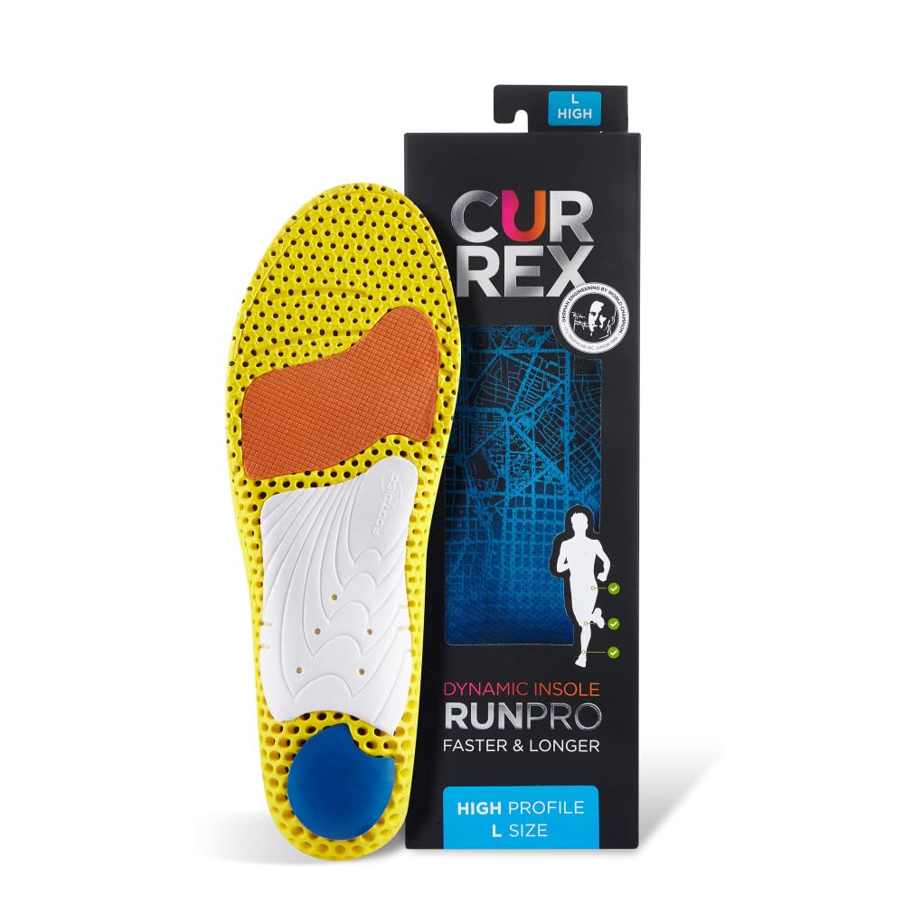 CURREX RunPro Insoles for Running Shoes with Cushioned Support