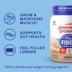 Premier Protein Powder Plus Fiber 25g Protein

