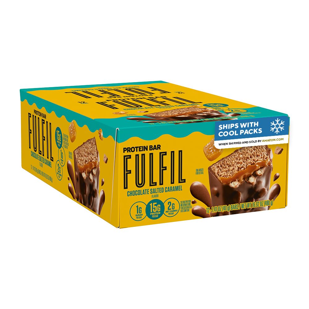 FULFIL Protein Bars Gluten Free On-The-Go Snack

