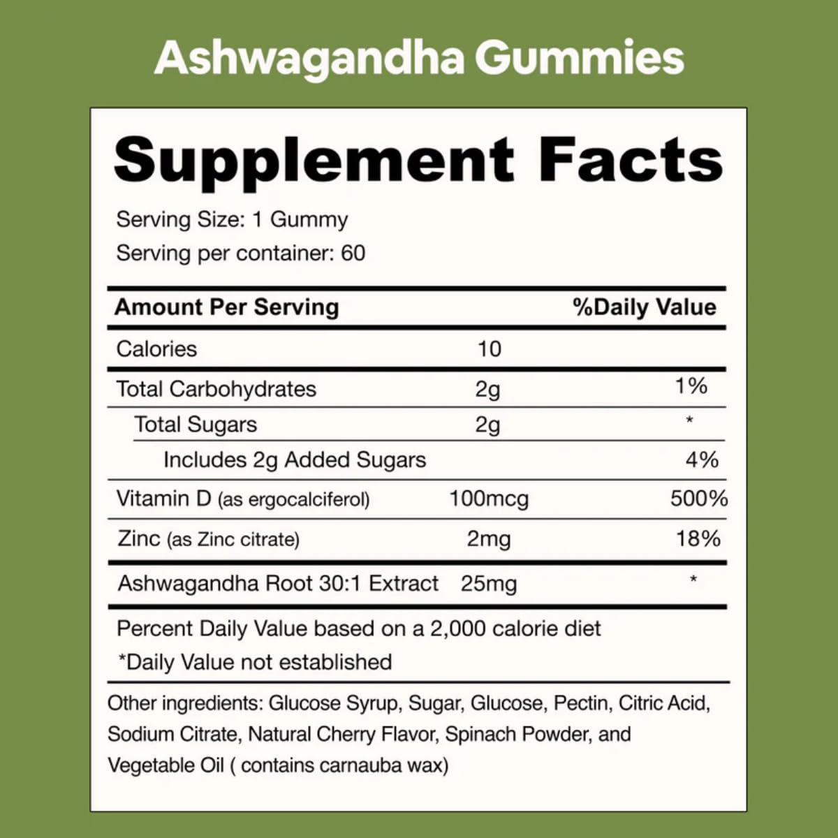 Ashwagandha + Zinc Gummies for Stress Support | Vegan Daily

