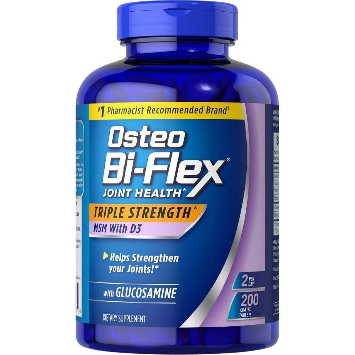 Osteo Bi-Flex Triple Strength Glucosamine MSM Vitamin D3

