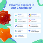 First Day Kids Multivitamin Gummies | Vegan Immunity Support

