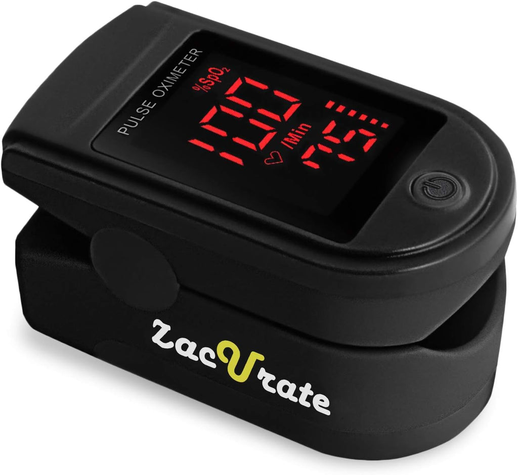 Zacurate Fingertip Pulse Oximeter for SpO2 and Pulse Rate