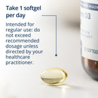 Metagenics Vitamin D3 5000 IU Softgels with Coconut Oil

