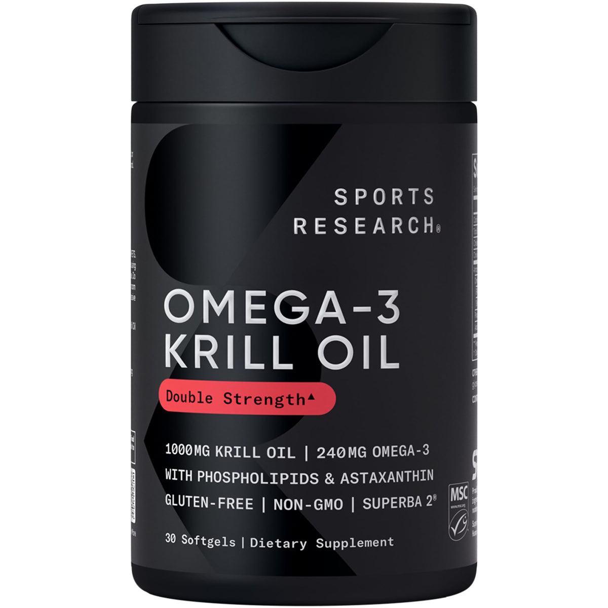 Sports Research Krill Oil with EPA & DHA Omega-3