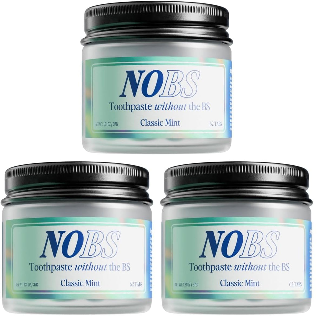 NOBS Toothpaste Tablets with Nano Hydroxyapatite | Travel

