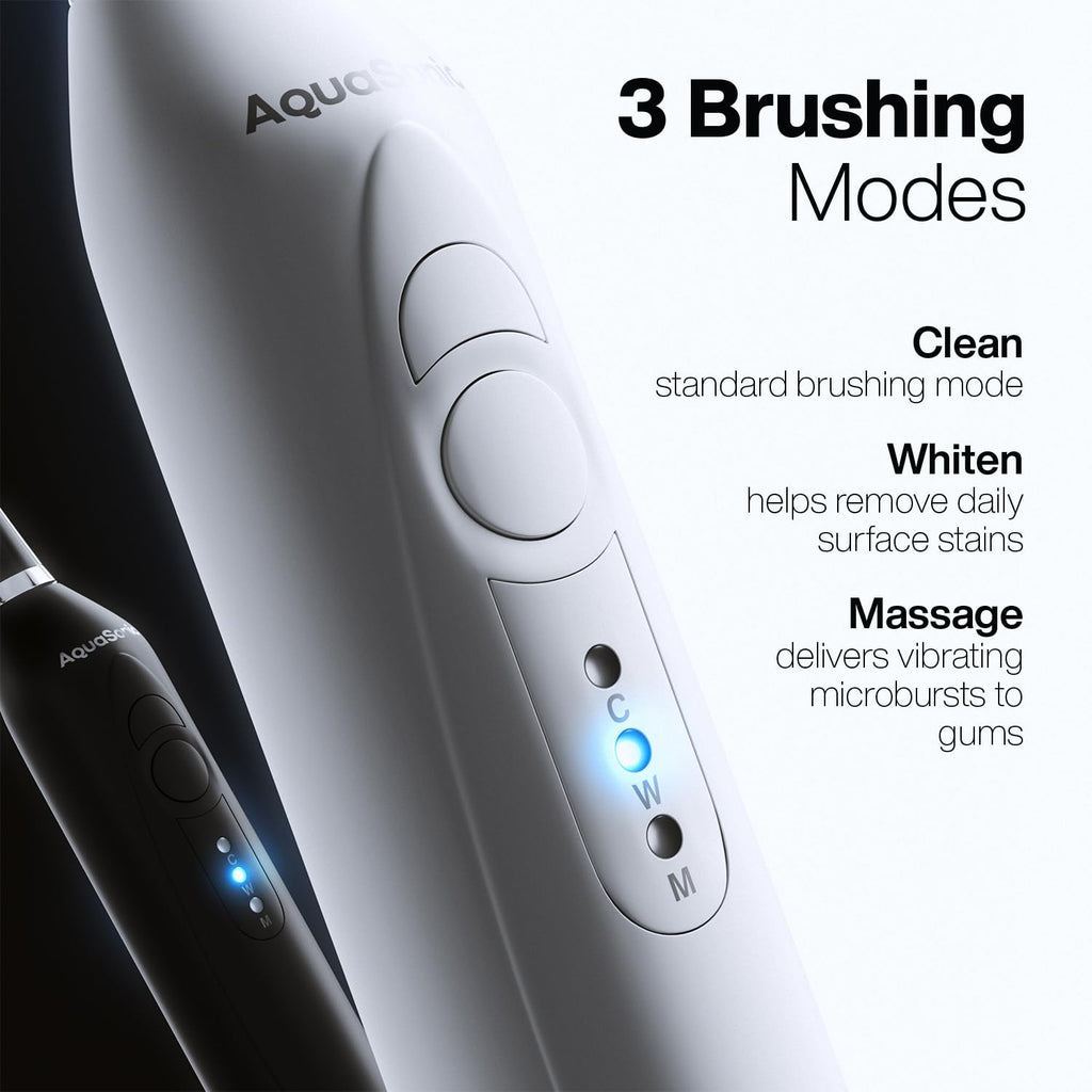 AquaSonic Duo Electric Toothbrush Set - Wireless Charging

