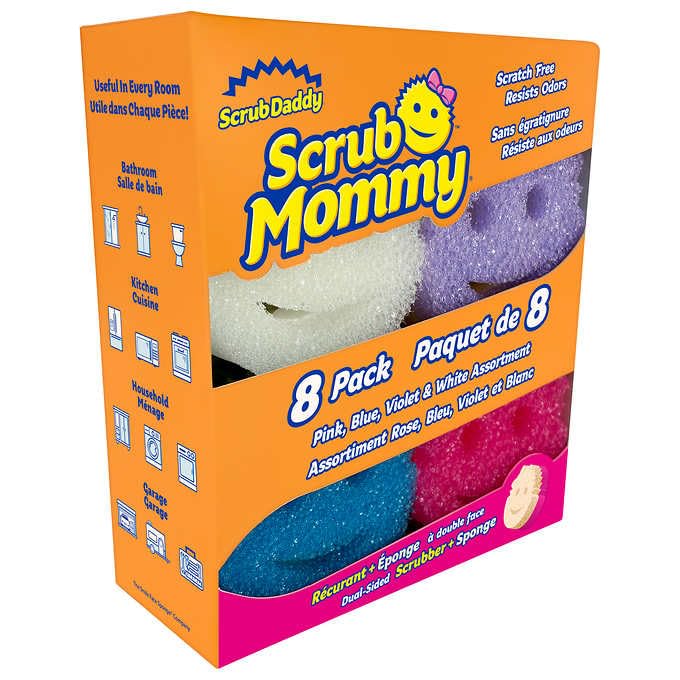 Scrub Daddy Scrub Mommy Dual-Sided Scrubber and Sponge


