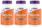 Now Foods Glycine 1000 mg Free-Form Pharmaceutical Grade, Vegan, Gluten Free, Kosher