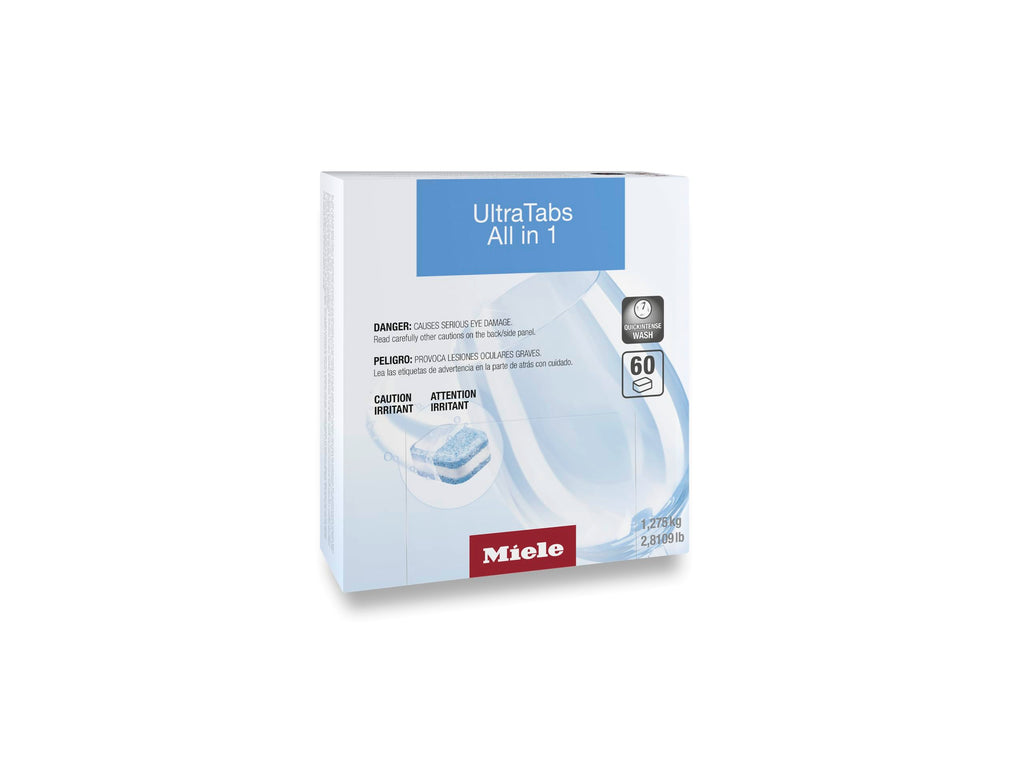 Miele UltraTabs All-in-1 Dishwasher Tablets | High Quality

