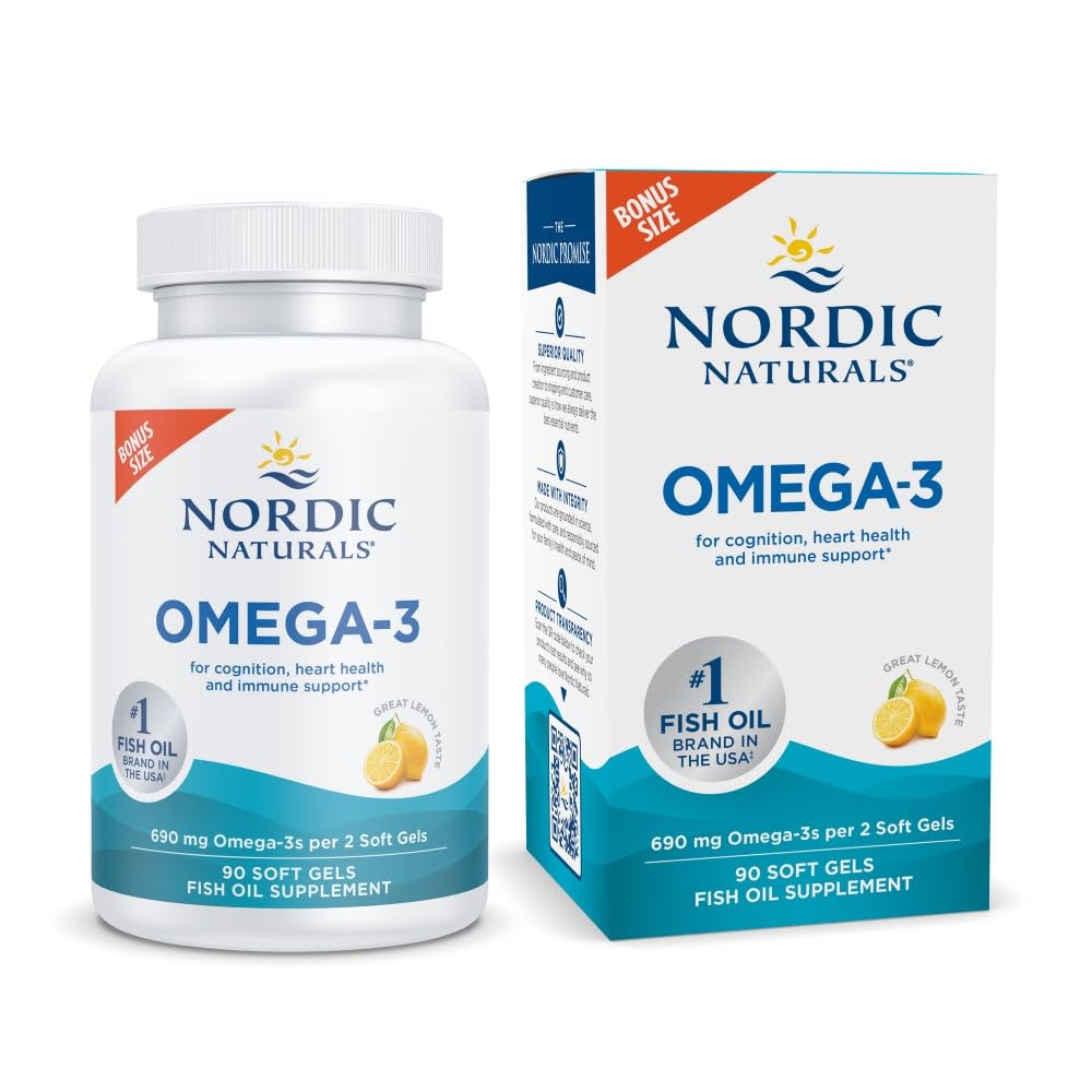 Omega-3 Fish Oil Nordic Naturals - EPA & DHA

