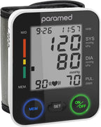 PARAMED Automatic Wrist Blood Pressure Monitor Kit

