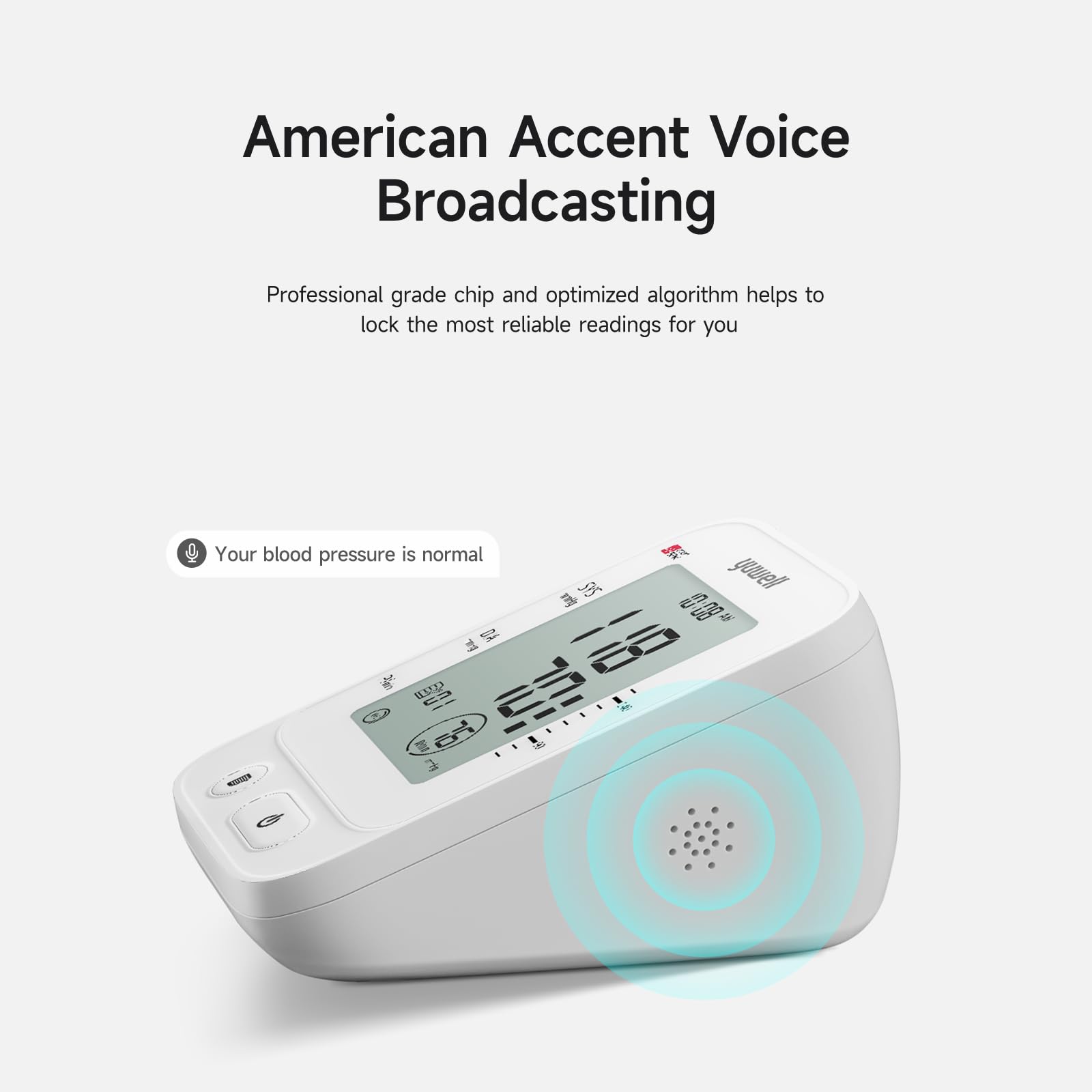 Yuwell Blood Pressure Monitor with Voice Broadcast

