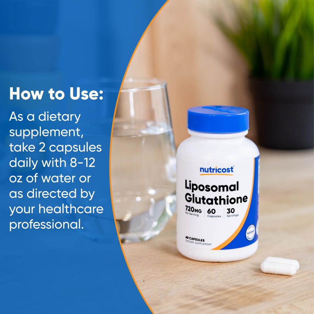 Nutricost Liposomal Glutathione Supplement

