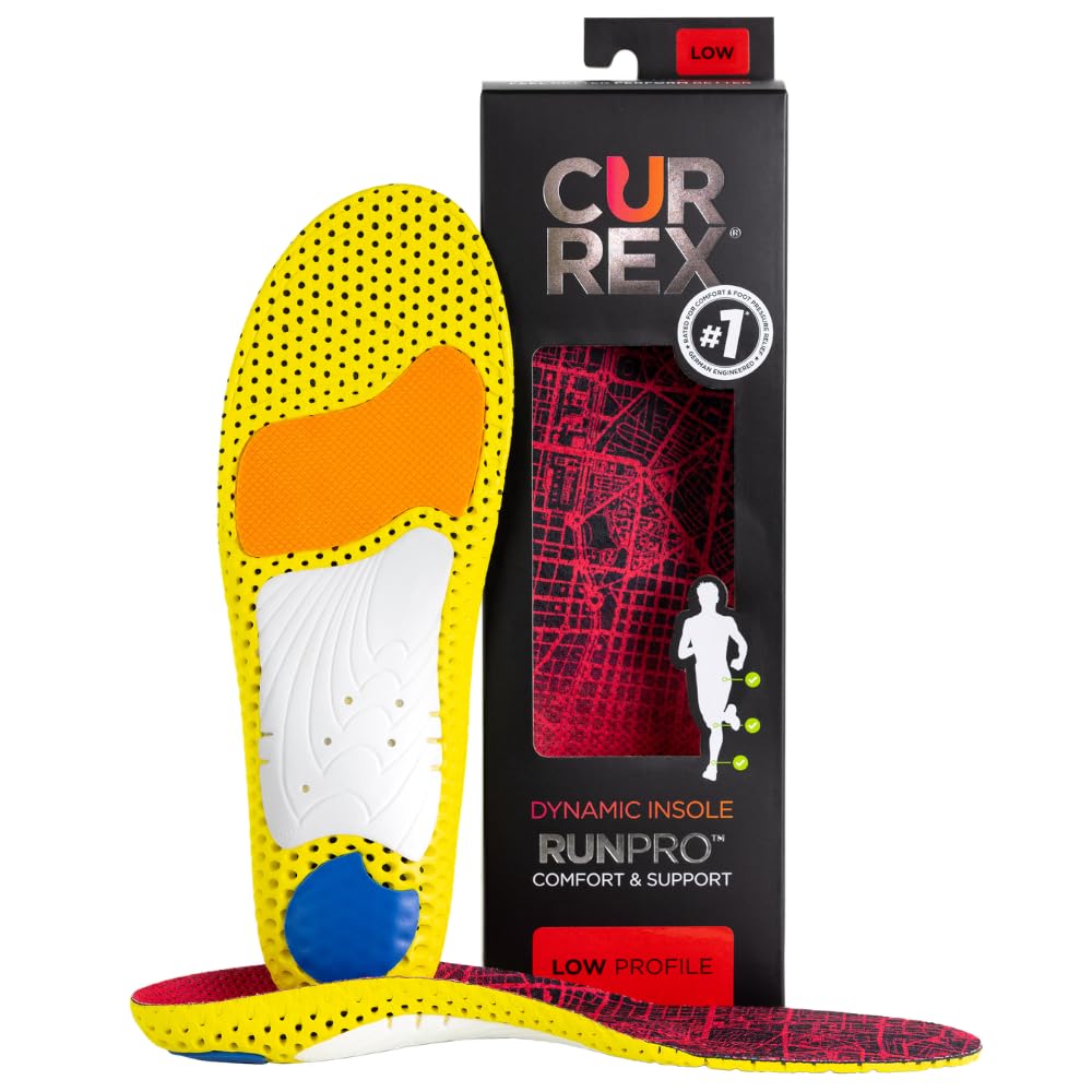 CURREX RunPro Insoles for Running Shoes with Cushioned Support