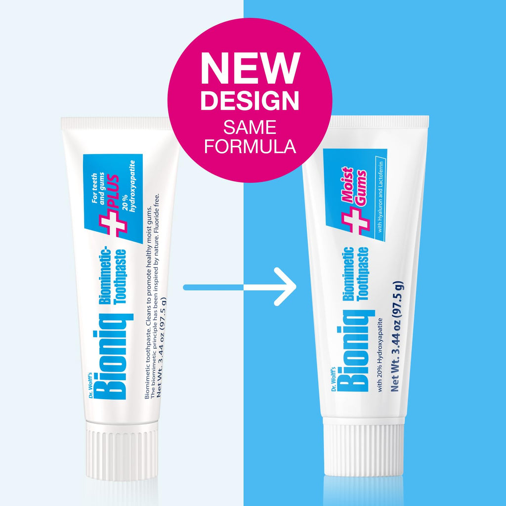 Bioniq Plus+ Gum Formula Toothpaste BioHAP - Fluoride Free

