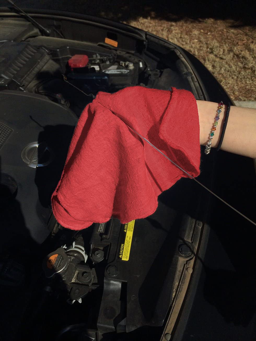 Avalon Cotton Shop Towels – Absorbent Cleaning Rags


