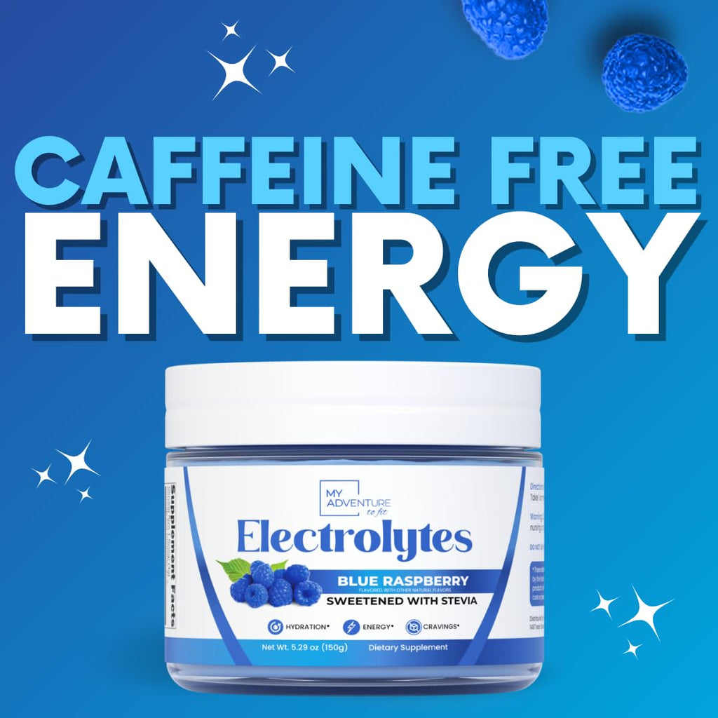 Blue Raspberry Electrolyte Powder Zero Sugar - Caffeine Free

