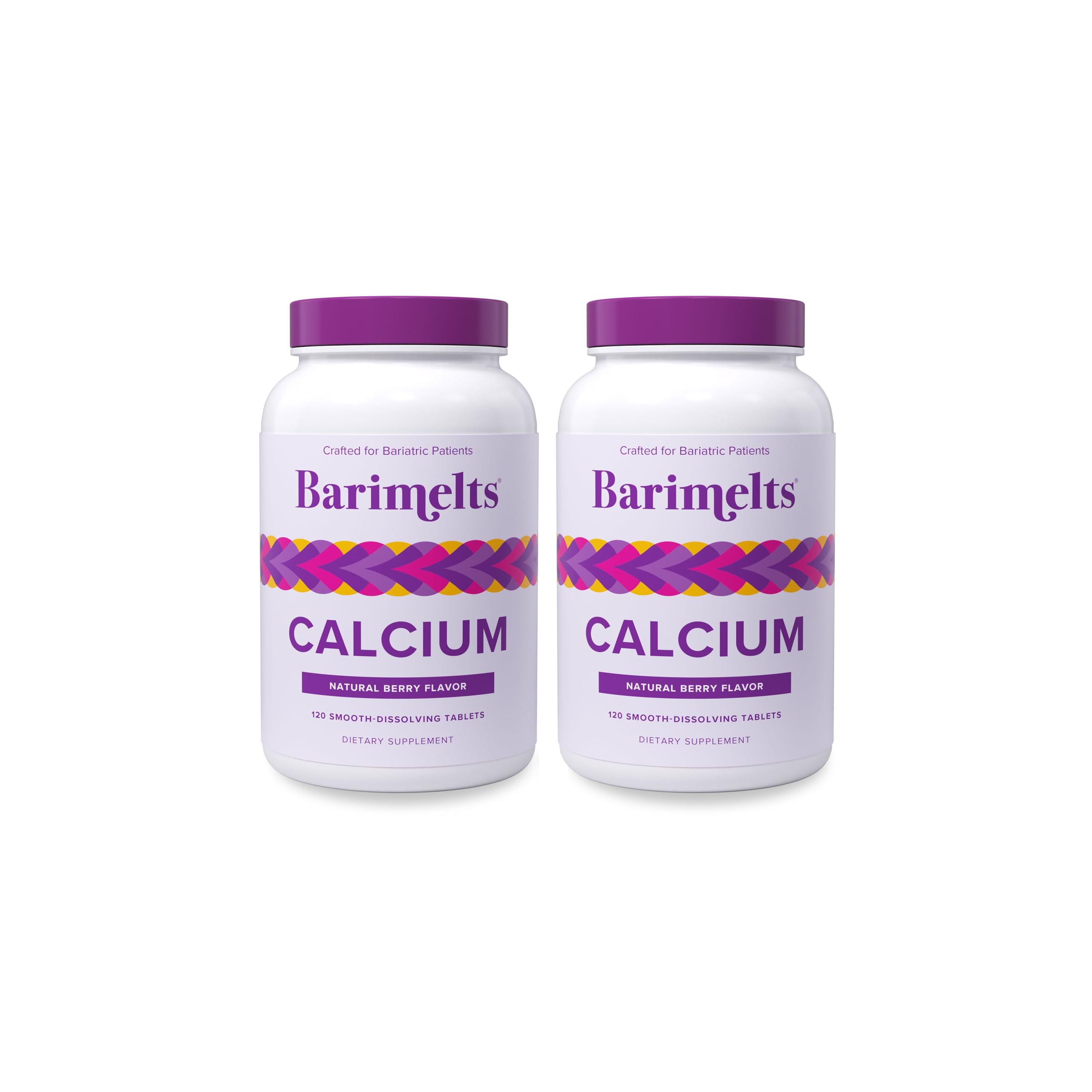 BariMelts Calcium Citrate with Vitamin D3 & Magnesium, Bariatric Calcium Supplement