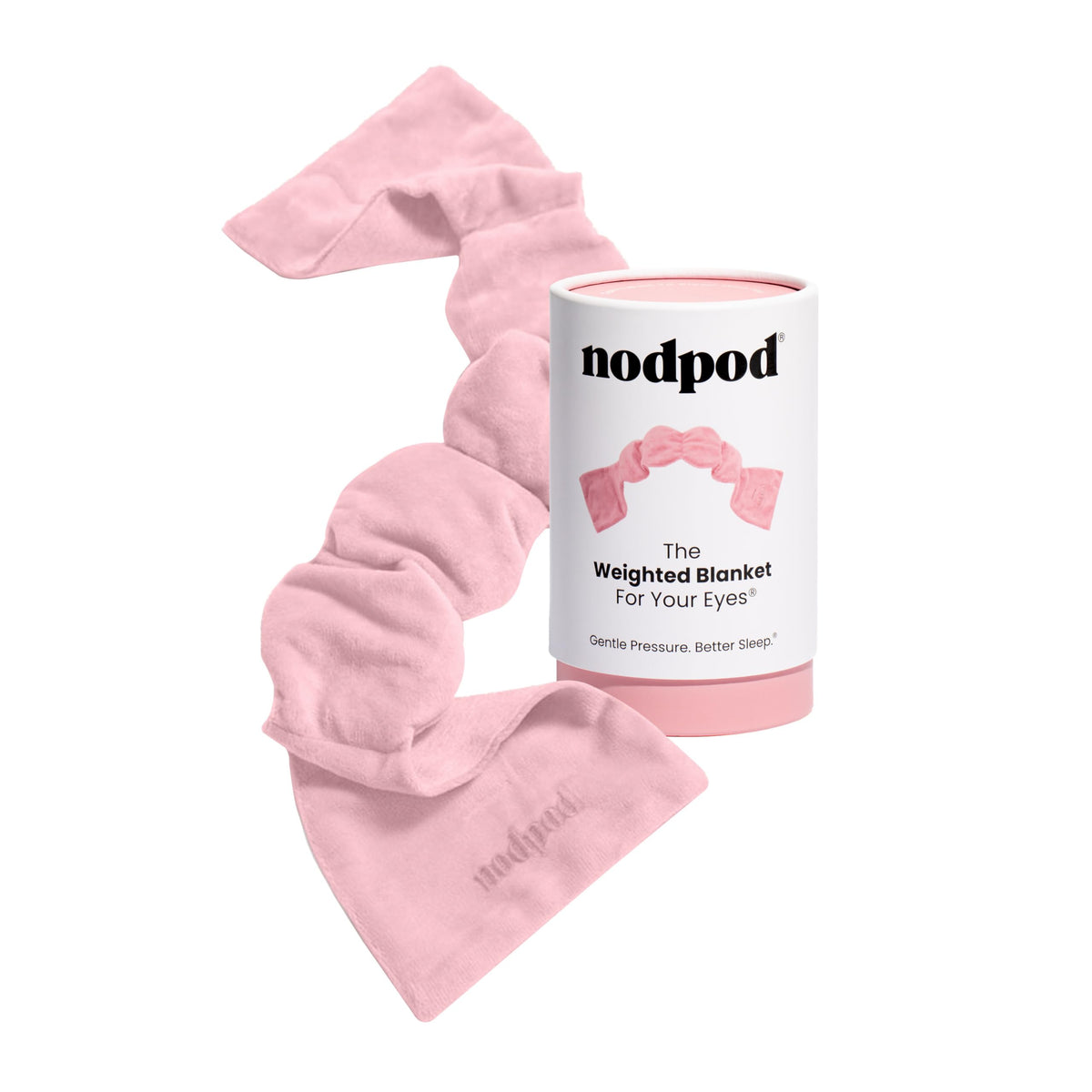 Nodpod Gentle Pressure Sleep Mask, Weighted Comfort for Rest