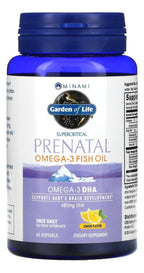 Garden of Life Minami Prenatal Omega-3 DHA Fish Oil – Lemon

