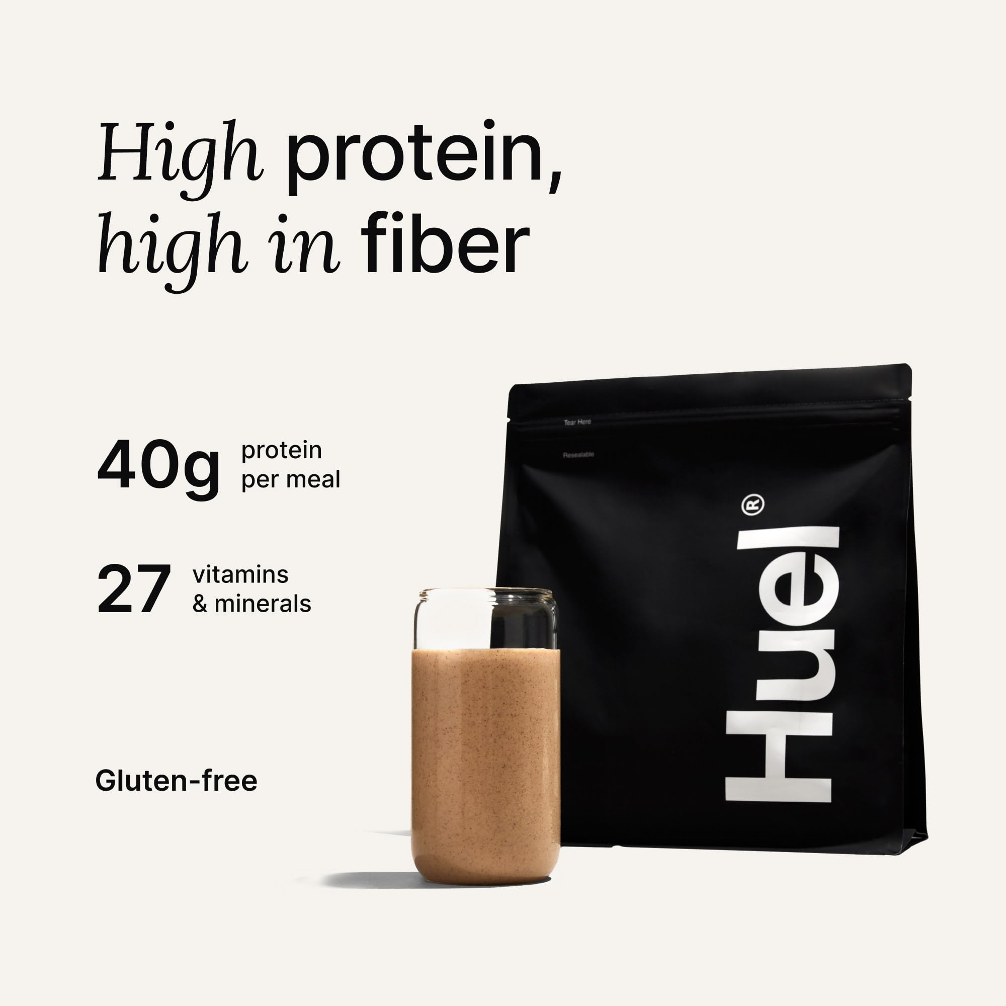 Huel Black Edition Plant-Based Protein Powder

