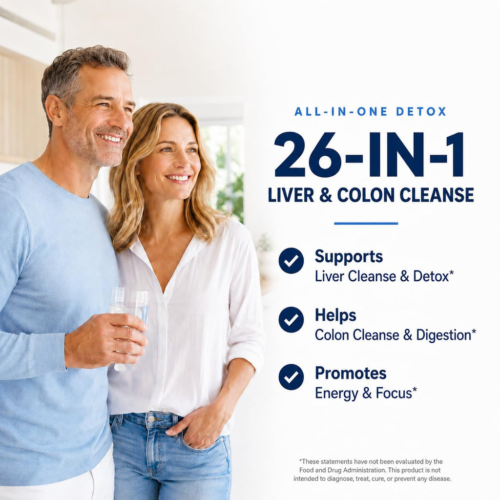 Nutreb Liver & Colon Cleanse - Liver Detox & Colon Support


