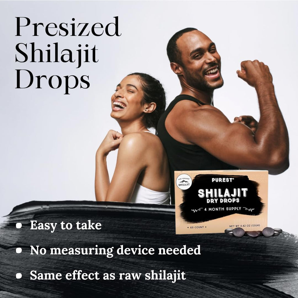 Shilajit Mineral Supplement for Energy & Vitality

