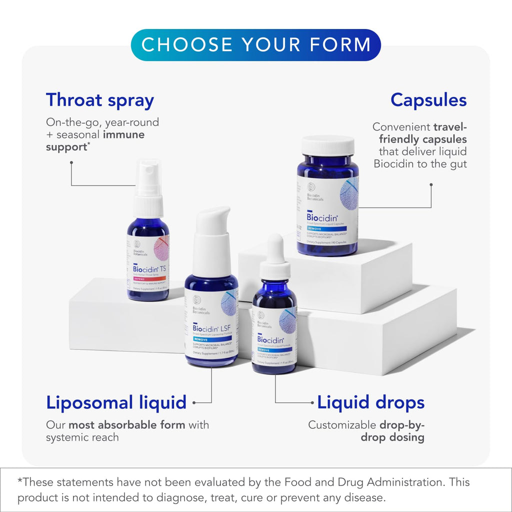Biocidin Liquid Formula Broad-Spectrum Botanical Drops

