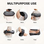 Nekteck Shiatsu Neck Massager with Heat for Relief

