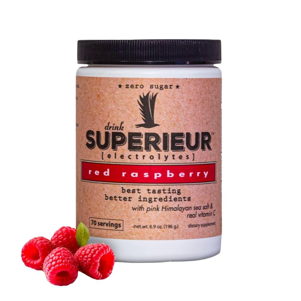 Superieur Electrolytes Plant-Based Electrolyte Powder for Hydration and Recovery