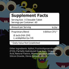 Intelligent Labs Kids Probiotics with Prebiotics - Chewables


