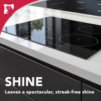 Weiman Cooktop Cleaning Spray with Microfiber Cloth

