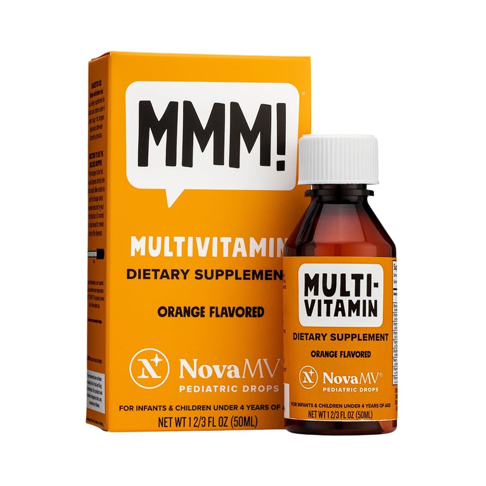 NovaFerrum Yum Multivitamin with Iron for Infants, Toddlers & Kids