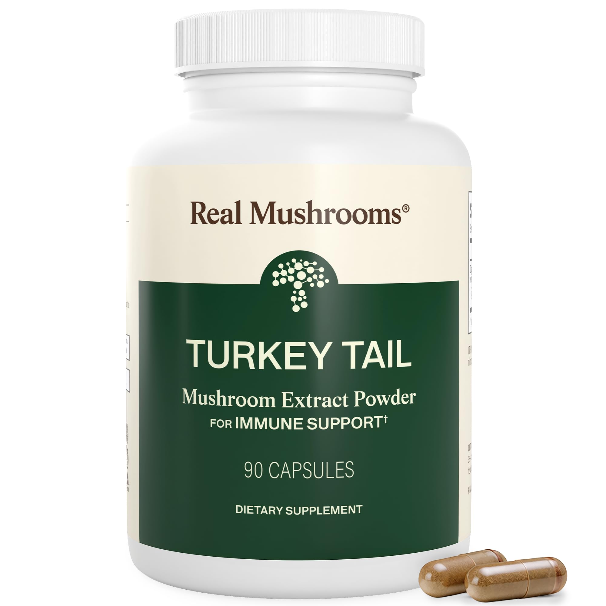Real Mushrooms Turkey Tail Capsules – Organic Extract

