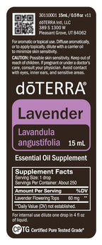 DoTERRA Lavender Essential Oil | Calming Aromatherapy

