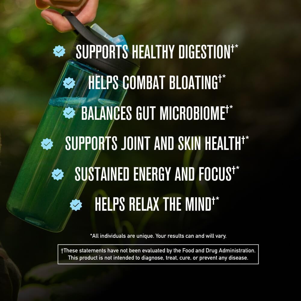 Morning Kick Greens Powder Chuck Norris Probiotics

