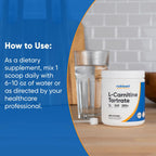 Nutricost L-Carnitine Tartrate Powder - Premium Supplement

