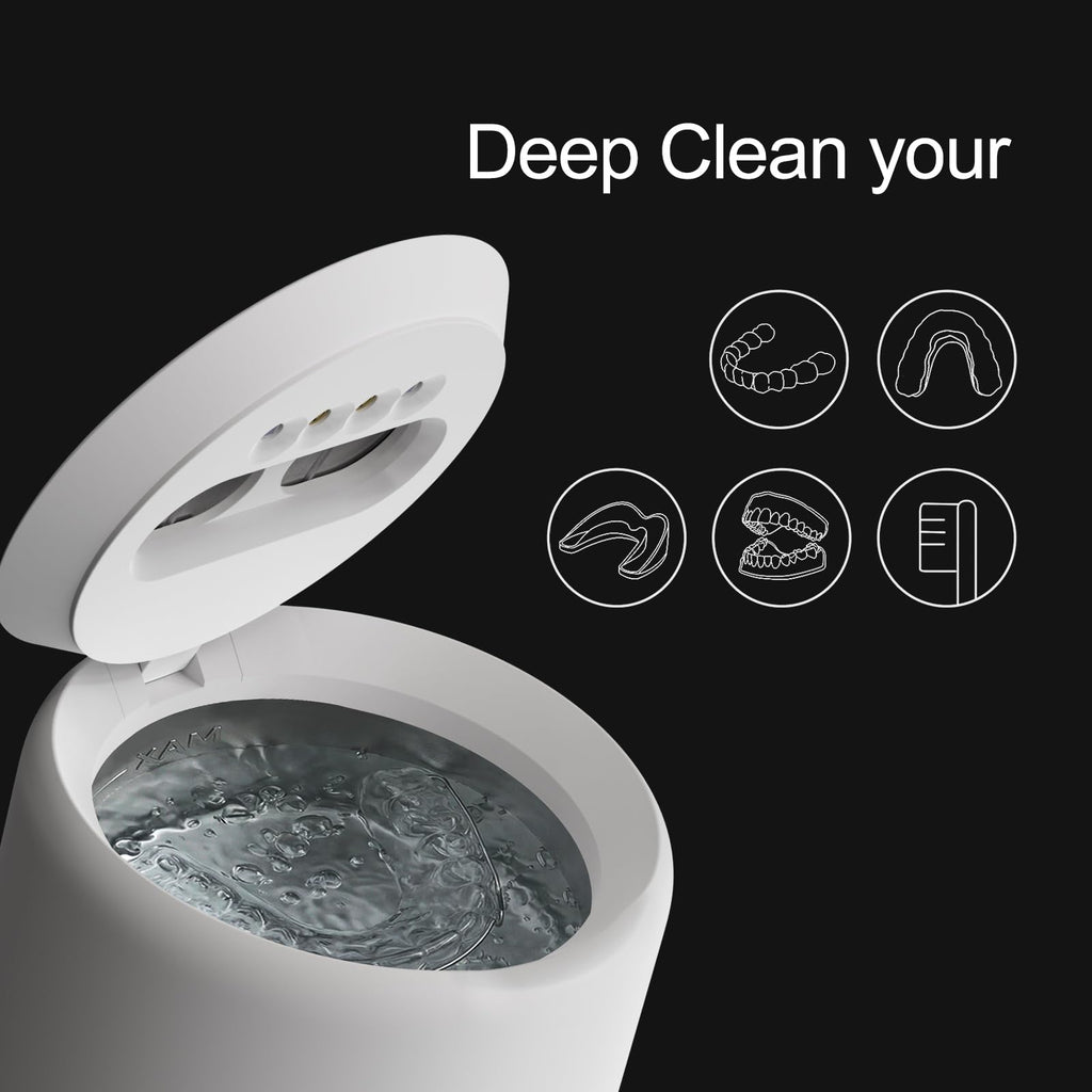 Ultrasonic Retainer Cleaner Machine – IPX6 UV Light

