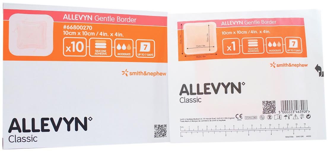 Smith & Nephew Allevyn Gentle Border Dressing

