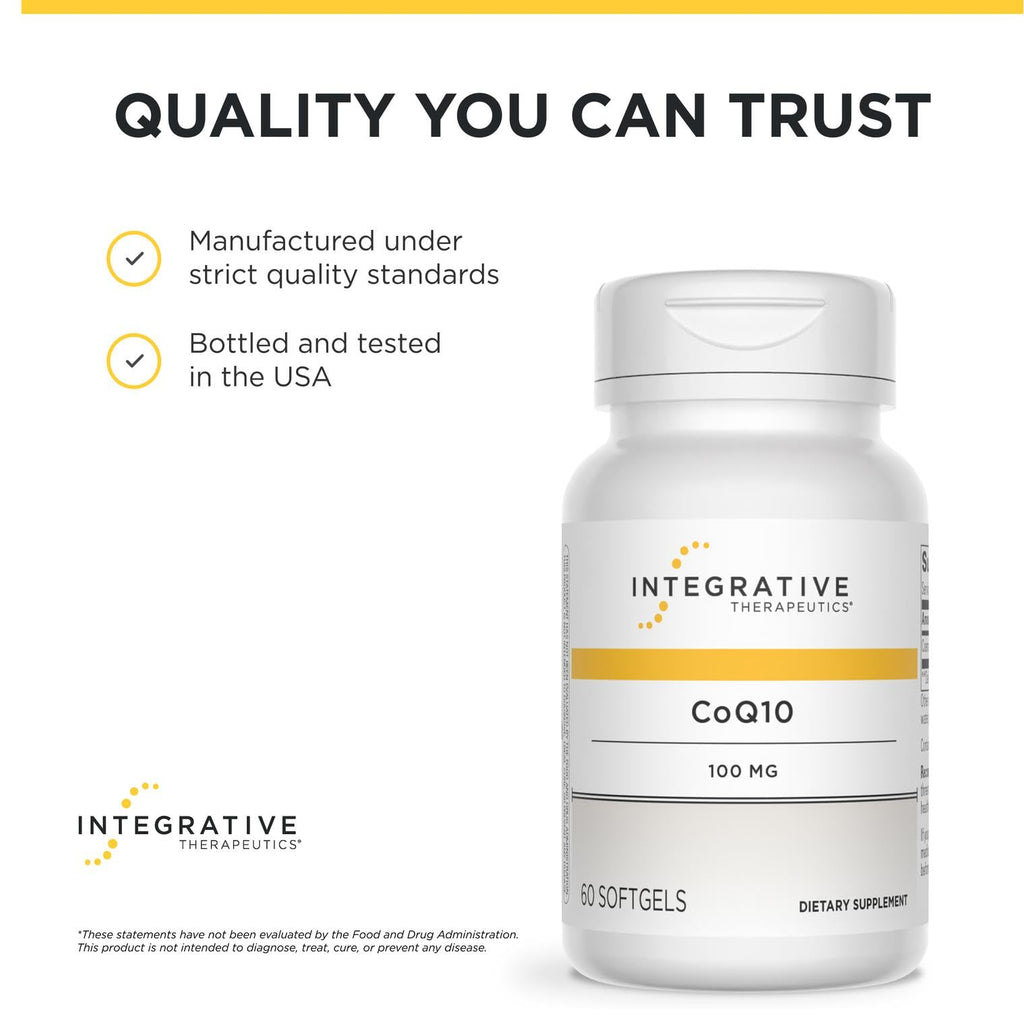 Integrative Therapeutics CoQ10 Supplement for Heart & Brain

