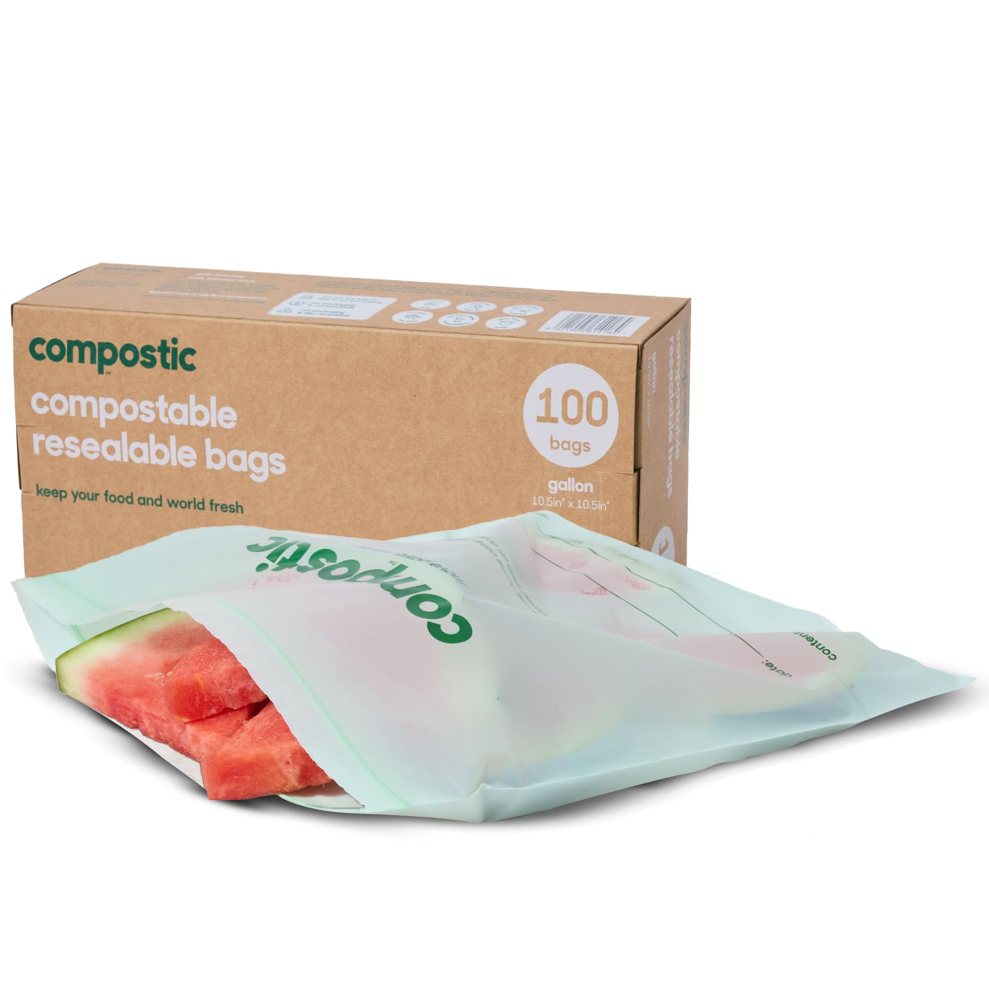 Compostic Compostable Storage Bags | Home Compostable


