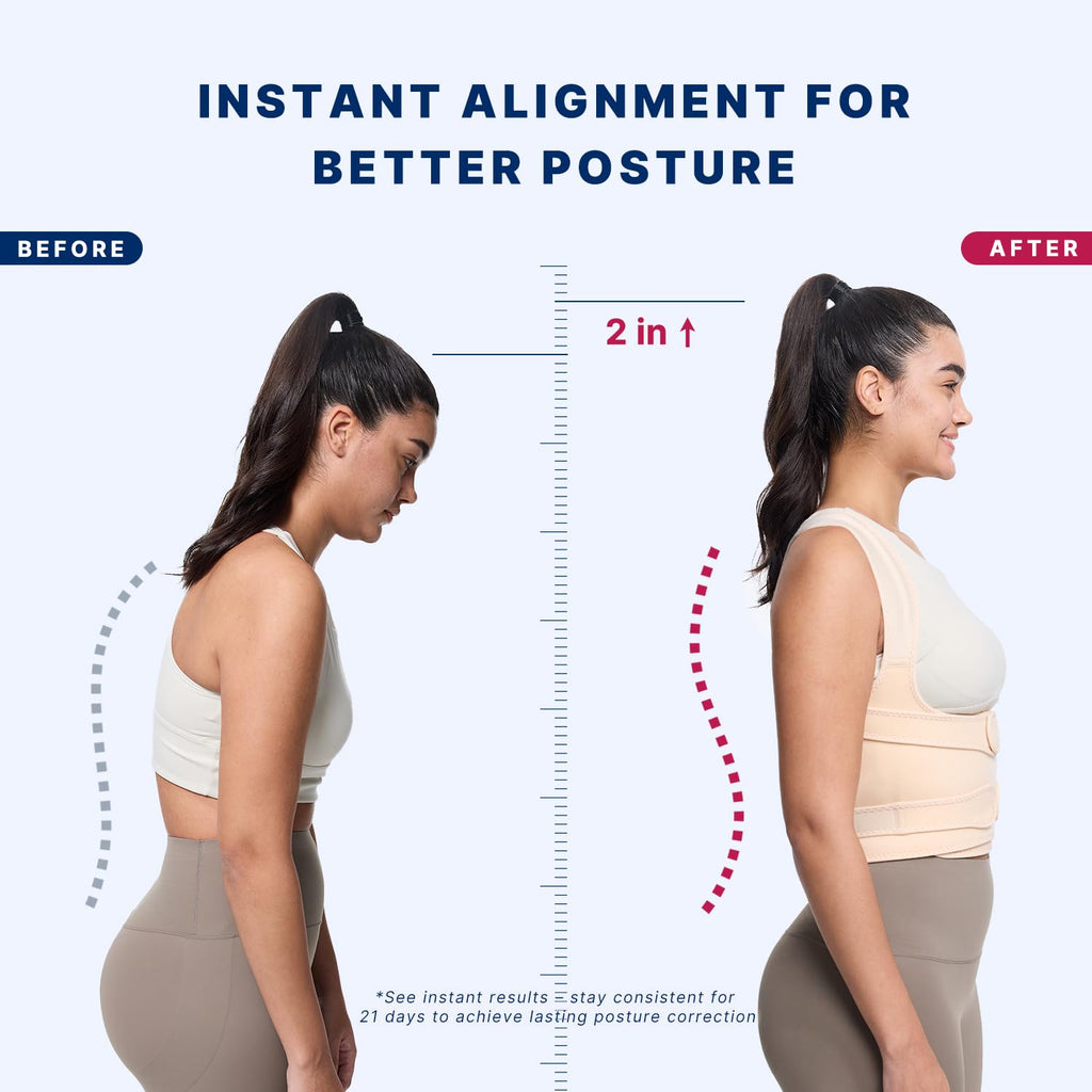 Fit Geno Back Posture Corrector – Full Back Support

