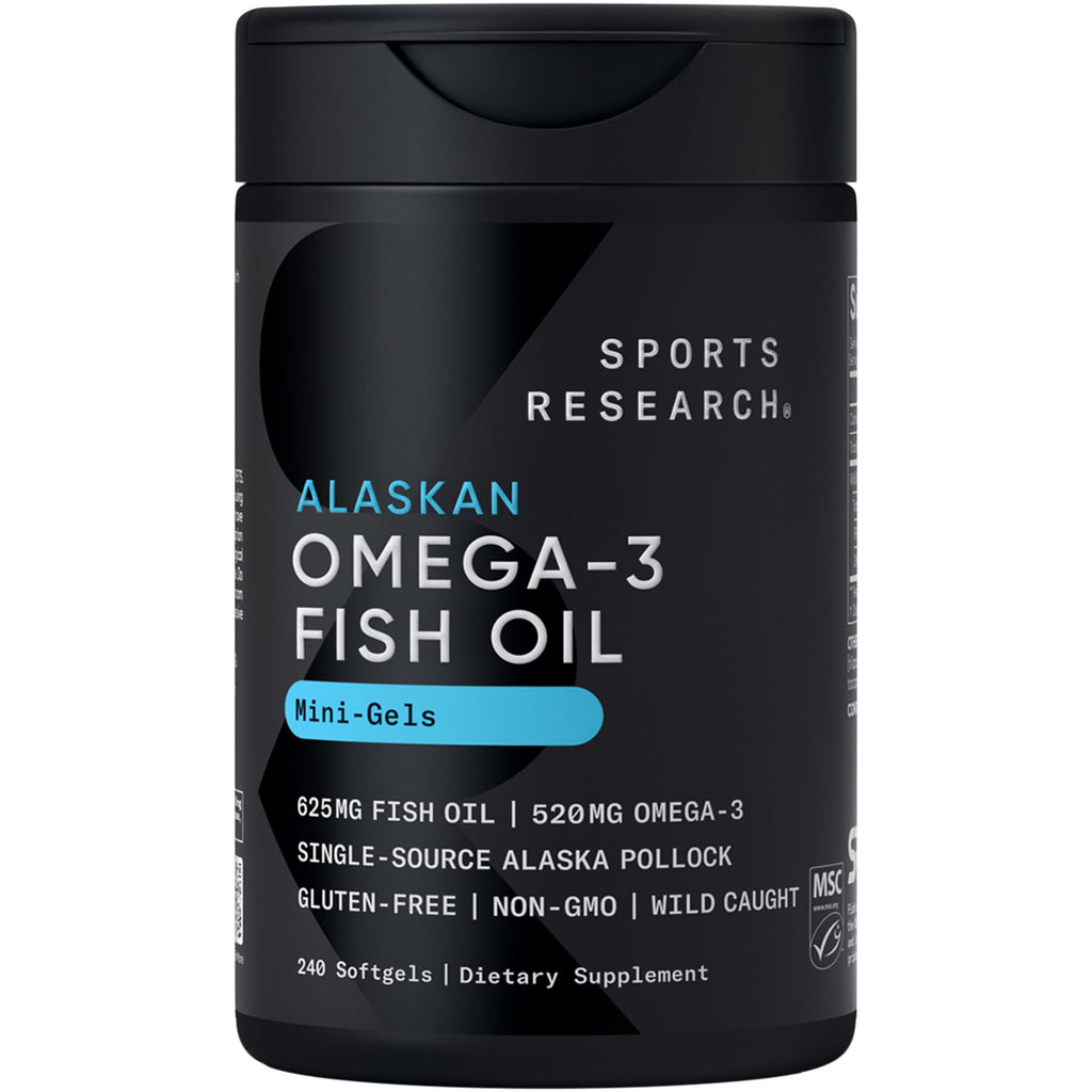Sports Research Omega-3 Fish Oil
