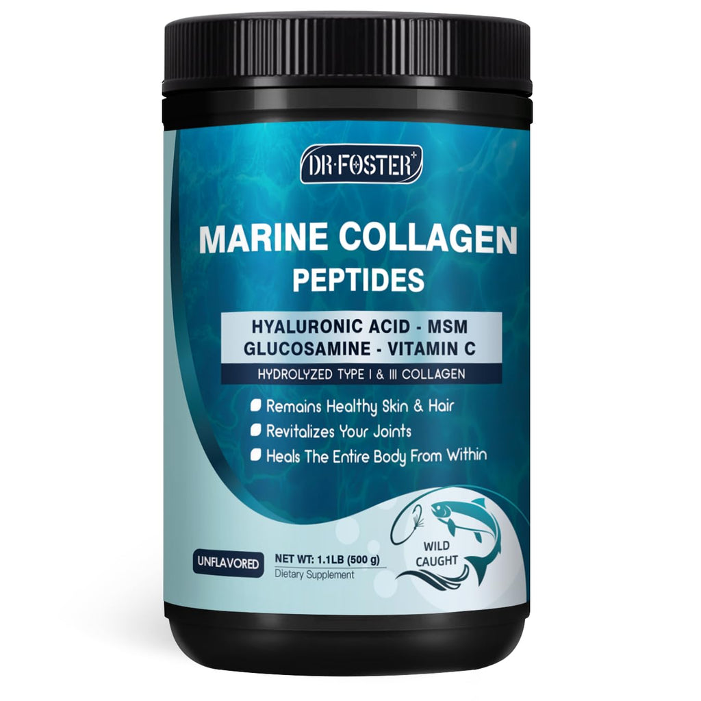Marine Collagen Peptides Powder DRFOSTER with MSM + GC

