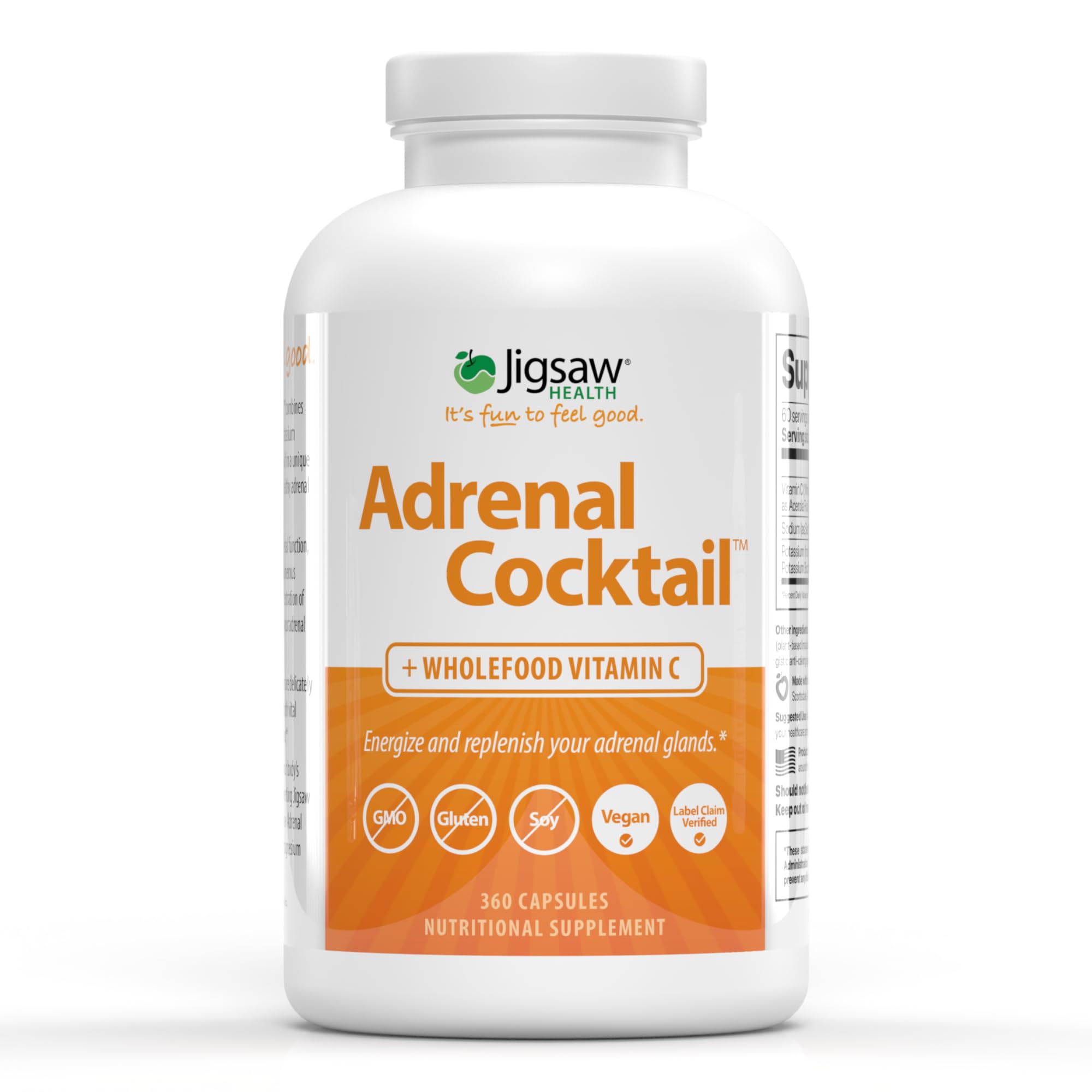 Jigsaw Health Adrenal Cocktail with Wholefood Vitamin C