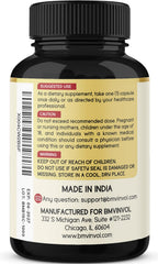 BMVINVOL Berberine Capsules with Cinnamon Turmeric

