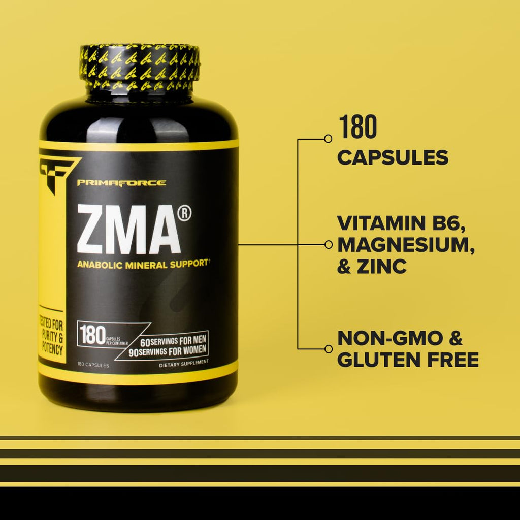 Primaforce ZMA Dietary Supplement | Non-GMO Gluten-Free

