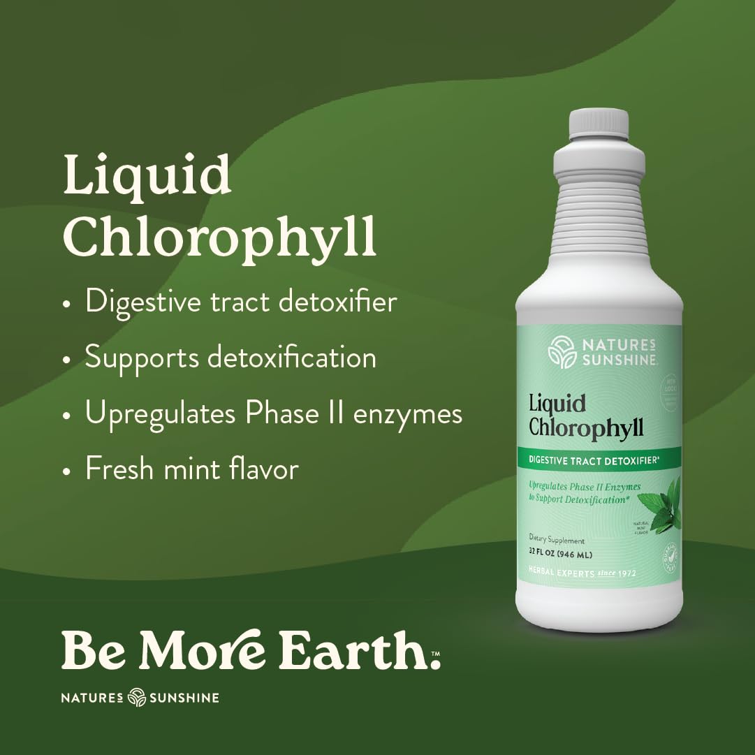 Nature's Sunshine Liquid Chlorophyll – Immunity Support

